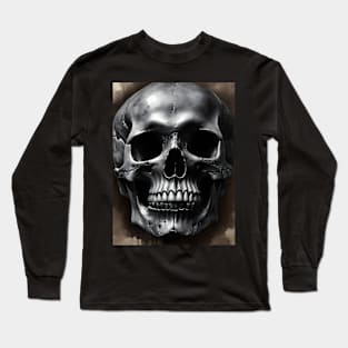 Skull Skull Skull Long Sleeve T-Shirt